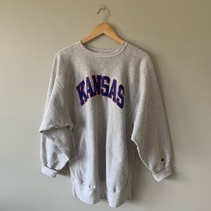 Vintage Champion Kansas Crewneck